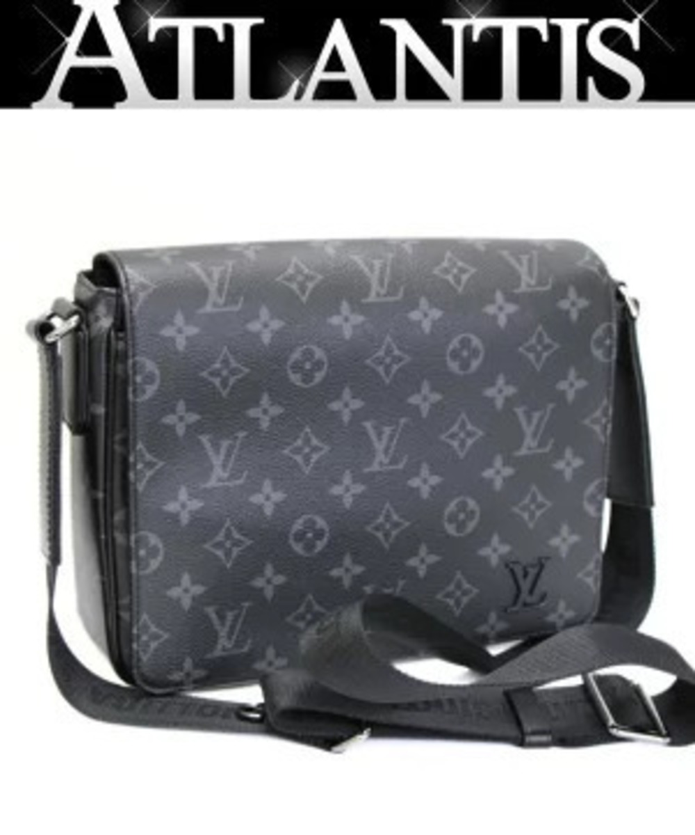 Louis Vuitton District shoulder bag Monogram Eclipse Black